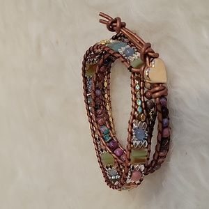 Brand New Cape Diablo Imperial Heart Protection Wrap Bracelet $44
